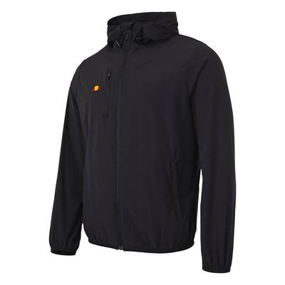 Ellesse Losali Hooded Full Zip Golf Jacket - Black