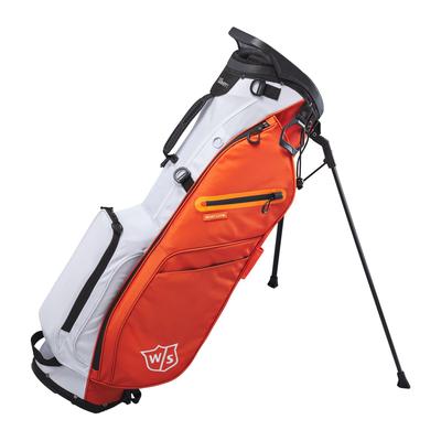 Wilson EXO Lite Golf Stand Bag - Orange - thumbnail image 1