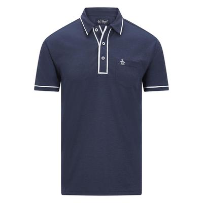 Original Penguin Eco Performance Earl Golf Polo Shirt - Black Iris