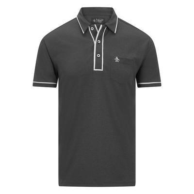 Original Penguin Eco Performance Earl Golf Polo Shirt - Caviar - thumbnail image 1