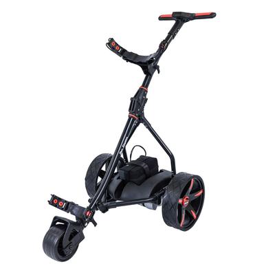 Ben Sayers Electric Golf Trolley - Black/Red 18 Hole Lithium