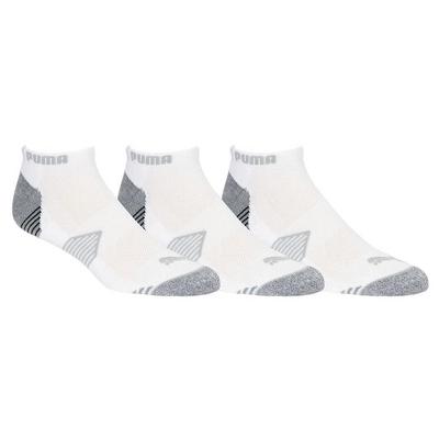 Puma Essential Low Cut Golf Socks - 3 Pair Pack - White