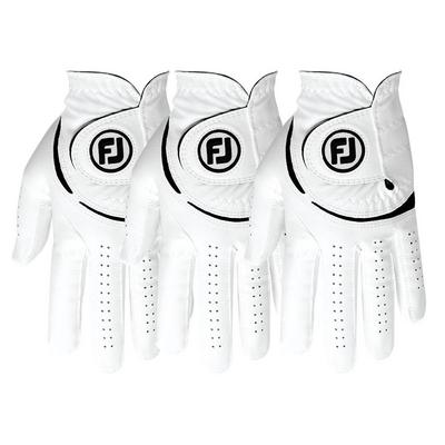 FootJoy 2024 WeatherSof Mens White Golf Glove - Multi-Buy Offer - thumbnail image 1