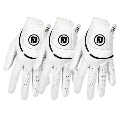 FootJoy WeatherSof Womens White Golf Glove - Multi-Buy Offer