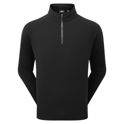 Footjoy Woodmark Chill Out Pullover - Black/Charcoal