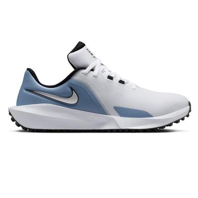 Nike Infinity G NN Golf Shoes - White/Metallic Silver/Black