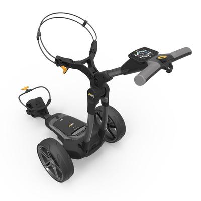 PowaKaddy FX5 Gun Metal Electric Golf Trolley 2023 - 18 Hole Lithium with FREE Powakaddy Cart Bag
