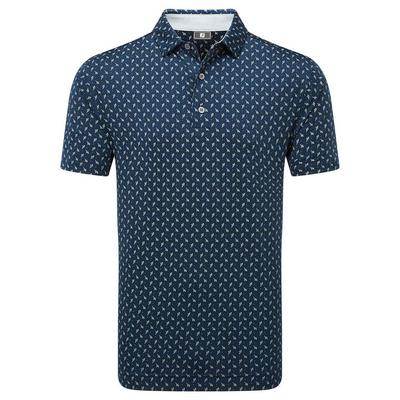 FootJoy Flower Bud Foulard Lisle - Navy