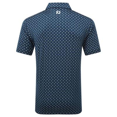 FootJoy Flower Bud Foulard Lisle - Navy - thumbnail image 2