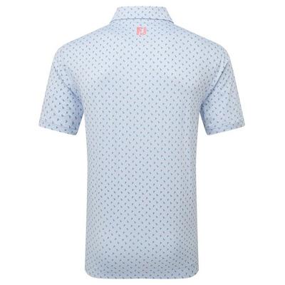 FootJoy Flower Bud Foulard Lisle - Skyway - thumbnail image 2
