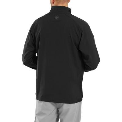 FootJoy Full-Zip Zephyr Golf Windshirt - Black - thumbnail image 4