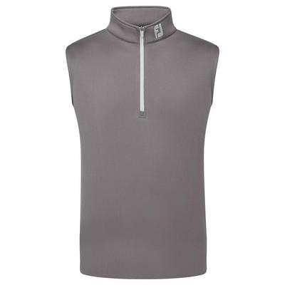 FootJoy Half Zip Vest - Gravel - thumbnail image 1