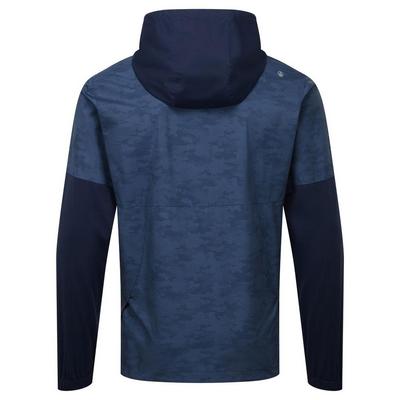 FootJoy Hydrolite X Golf Hoodie - Navy Camo - thumbnail image 2