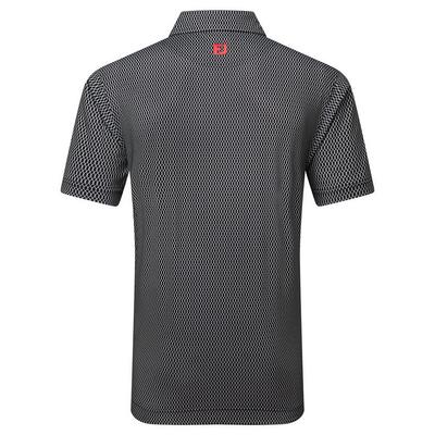 FootJoy Irongate Print Lisle - Black / White - thumbnail image 2