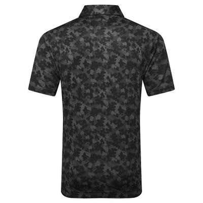 FootJoy Pop Camo Lisle  Mens Shirt - Black - thumbnail image 2