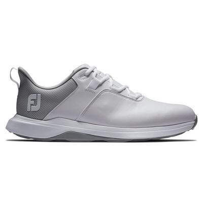 FootJoy ProLite Golf Shoes - White/Grey - thumbnail image 1