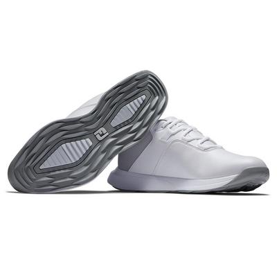 FootJoy ProLite Golf Shoes - White/Grey - thumbnail image 5