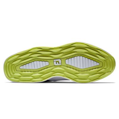 FootJoy ProLite Golf Shoes - White/Navy/Lime - thumbnail image 3