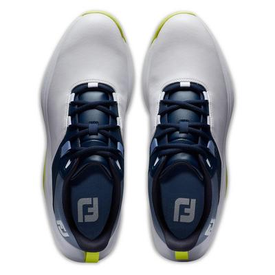 FootJoy ProLite Golf Shoes - White/Navy/Lime - thumbnail image 6