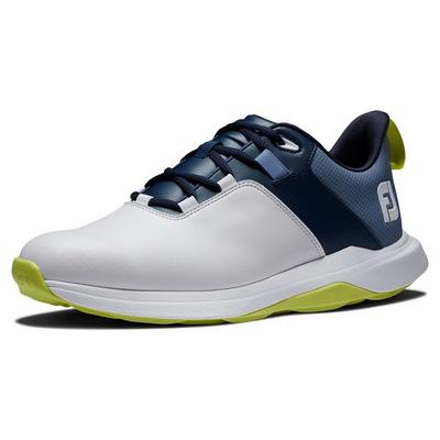 FootJoy ProLite Golf Shoes - White/Navy/Lime - thumbnail image 7