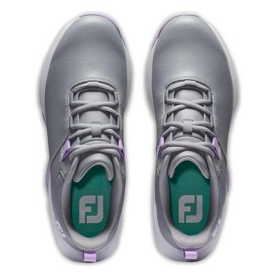 FootJoy ProLite Womens Golf Shoes - Grey/Lilac - thumbnail image 6
