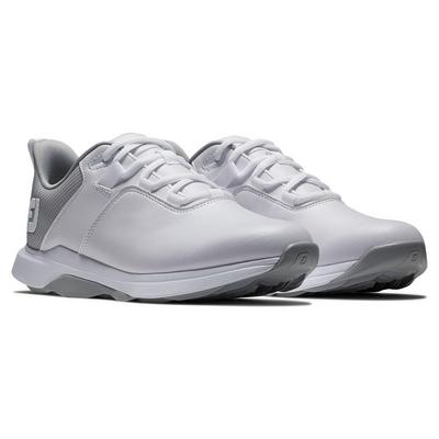FootJoy ProLite Womens Golf Shoes - White/Grey - thumbnail image 4