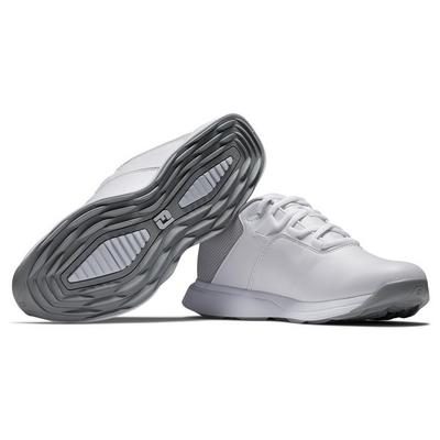FootJoy ProLite Womens Golf Shoes - White/Grey - thumbnail image 5