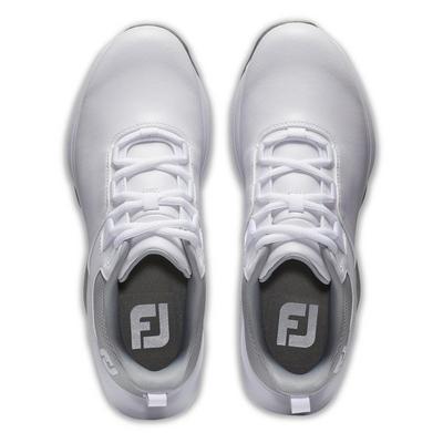FootJoy ProLite Womens Golf Shoes - White/Grey - thumbnail image 6