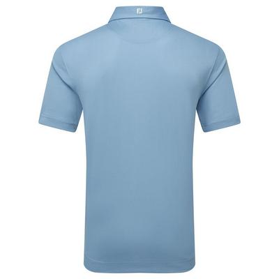 FootJoy Stretch Pique Solid Mens Shirt 25 - Blue Jay - thumbnail image 2