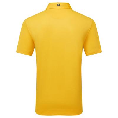 FootJoy Stretch Pique Solid Mens Shirt 25 - Taxi - thumbnail image 2