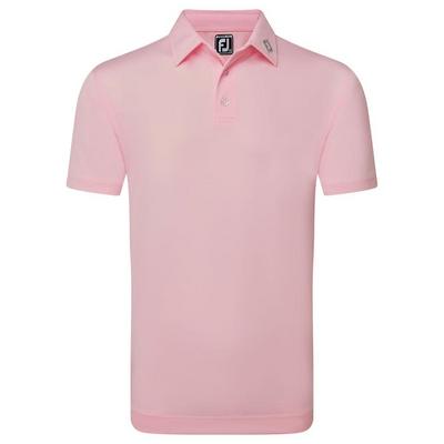FootJoy Stretch Pique Solid Shirt - Light Pink - thumbnail image 1