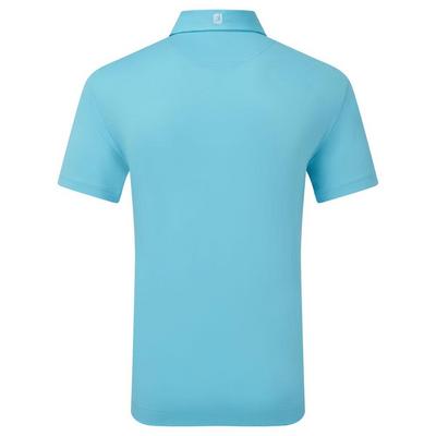 FootJoy Stretch Pique Solid Shirt - Riviera Blue - thumbnail image 2