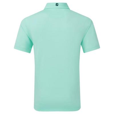 FootJoy Stretch Pique Solid Shirt - Sea Glass - thumbnail image 2