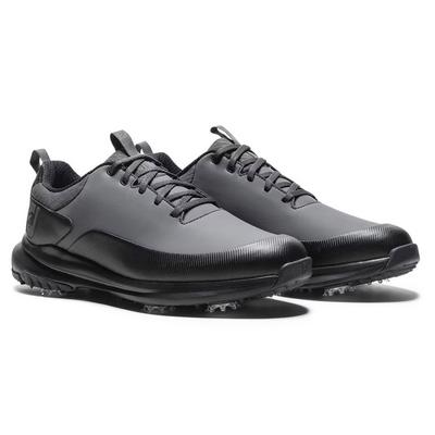 FootJoy Tour Rival Golf Shoes - Charcoal/Grey/Black - thumbnail image 4