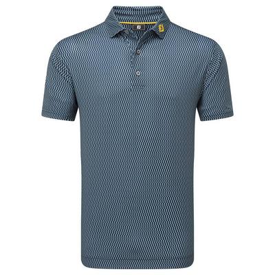 FootJoy Wiggle Print Lisle - Navy / Grey / White
