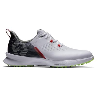 FootJoy Fuel Golf Shoes - White/Navy/Lime - thumbnail image 1