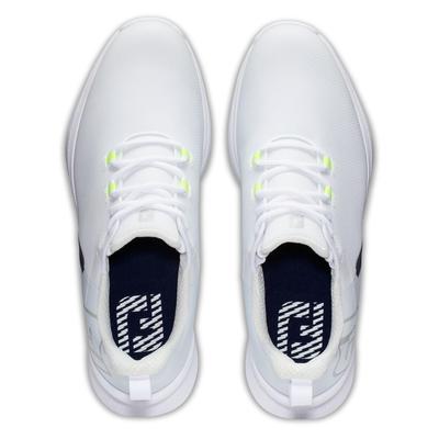 FootJoy Fuel Sport Golf Shoes - White/Navy/Green - thumbnail image 6