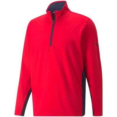 Puma Gamer 1/4 Zip Golf Sweater - Ski Patrol