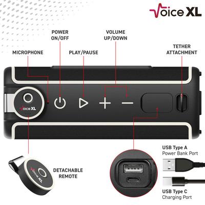 Golf Buddy Voice XL GPS Speaker with Remote - thumbnail image 7