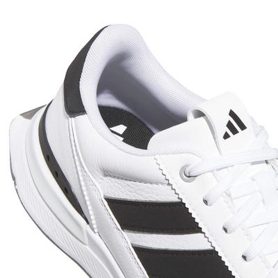 adidas S2G Leather Spikeless Golf Shoes - White/Core Black/White - thumbnail image 7