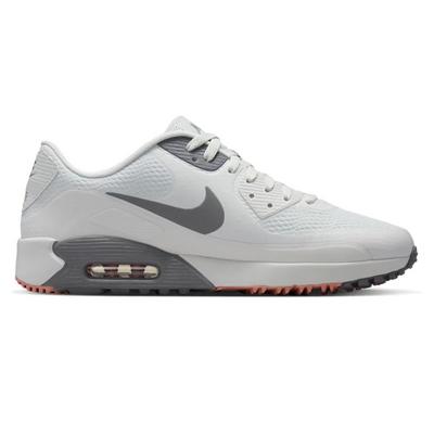 Nike Air Max 90 G Golf Shoes - Photon Dust/Pencil Point/Red Stardust