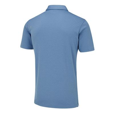 Ping Halcyon Golf Polo Shirt - Stone Blue Multi