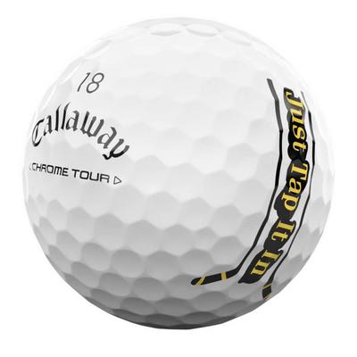 Callaway Chrome Tour Happy Gilmore 2 Golf Balls - Just Tap It In - thumbnail image 3