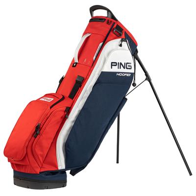 Ping Hoofer 231 Golf Stand Bag - Navy/Red/White - thumbnail image 2