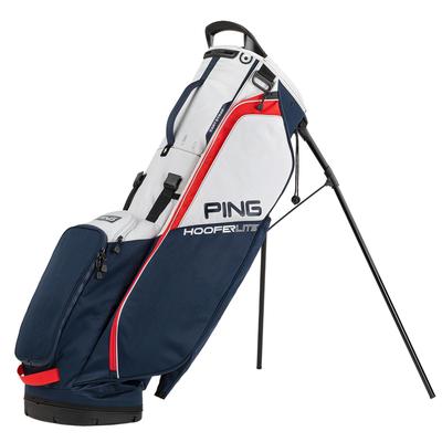 Ping Hooferlite 231 Golf Stand Bag - Navy/Platinum/Red