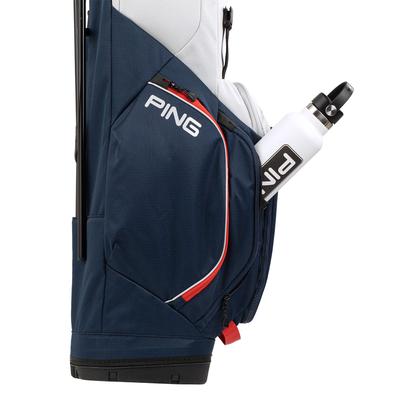 Ping Hooferlite 231 Golf Stand Bag - Navy/Platinum/Red