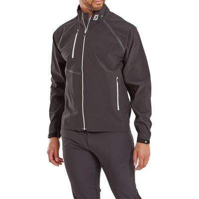 FootJoy HydroTour Waterproof Golf Jacket - Black/Silver - thumbnail image 3