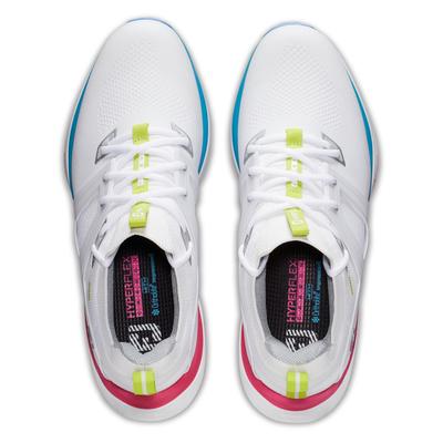 FootJoy Hyperflex Carbon Golf Shoes - White/Blue/Purple - thumbnail image 6