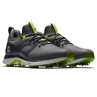 FootJoy Hyperflex Golf Shoes - Charcoal/Grey/Lime - thumbnail image 4