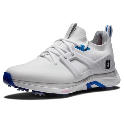Footjoy Hyperflex Golf Shoes - White/Blue/Pink - thumbnail image 7